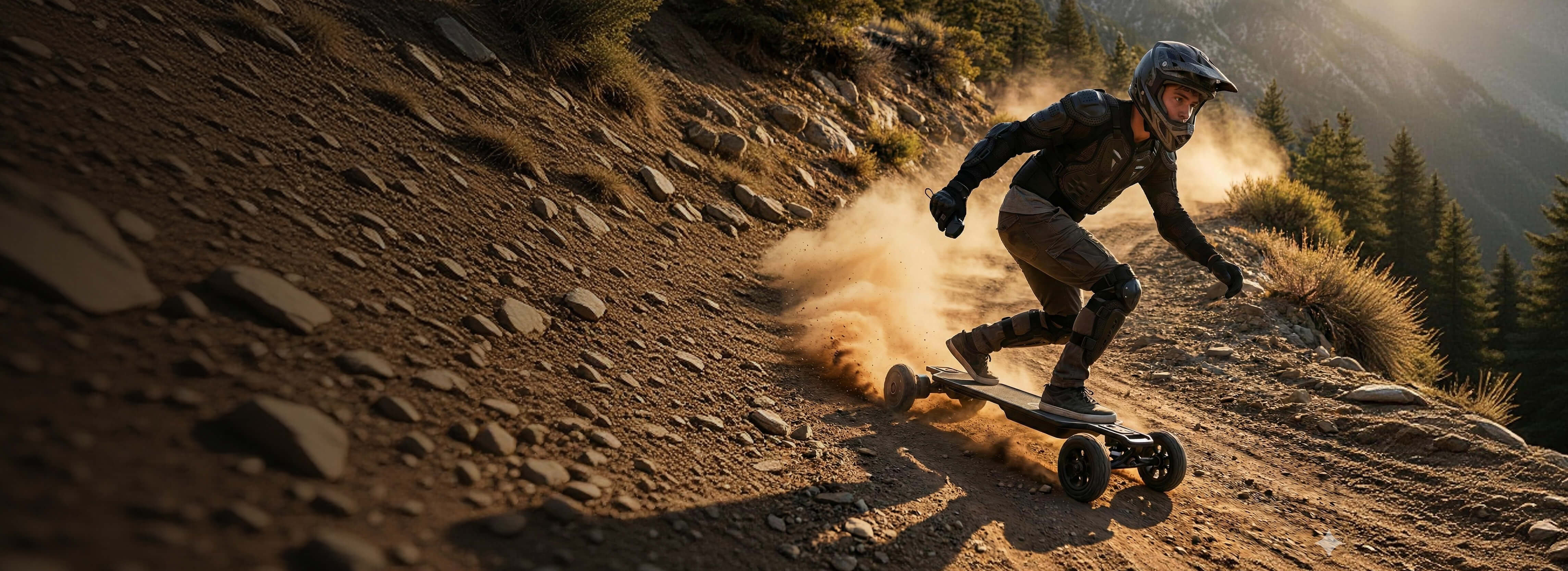 off road electric skateboard