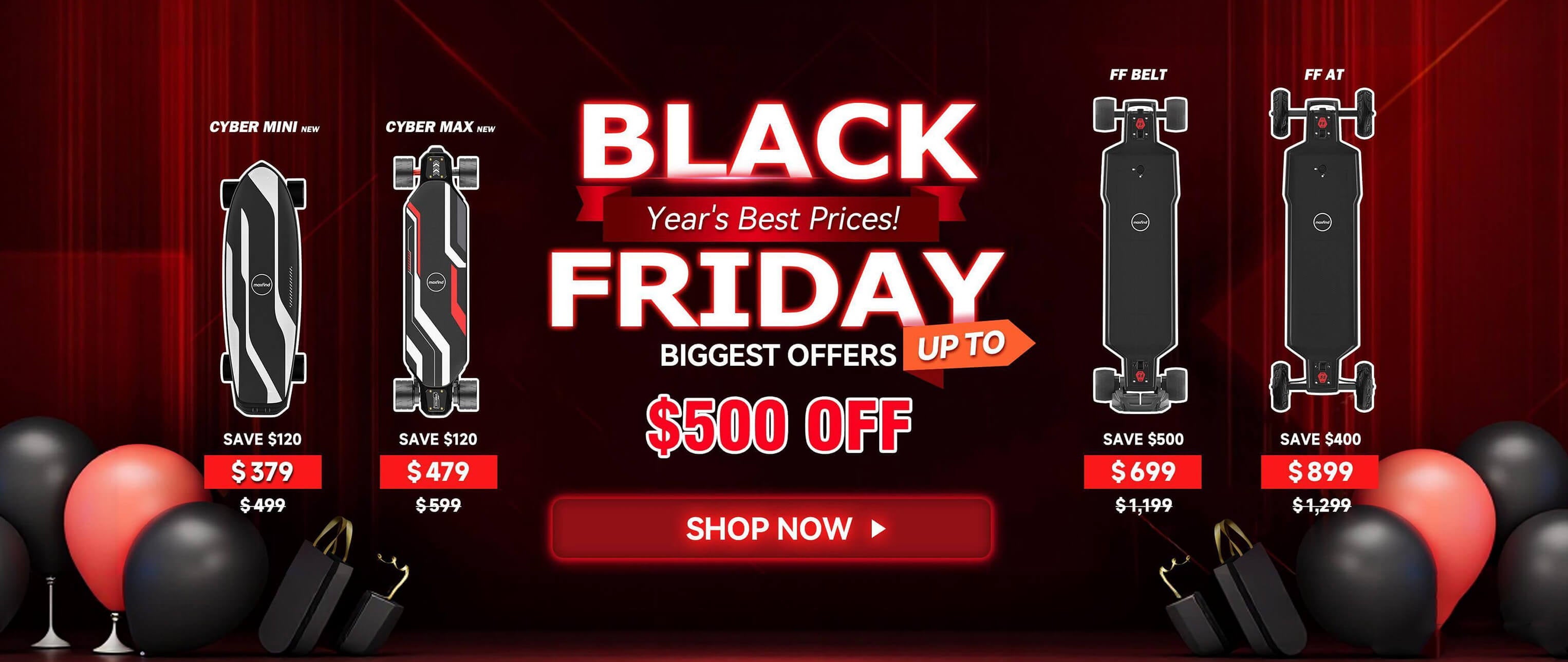 electric skateboards black friday sale