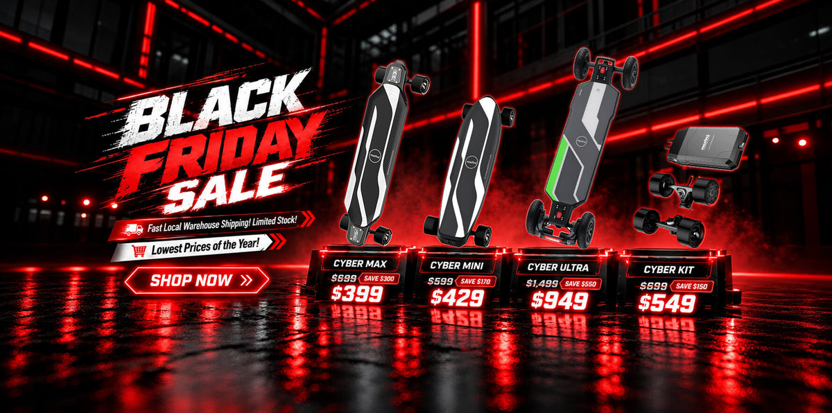 electric skateboard black friday sale