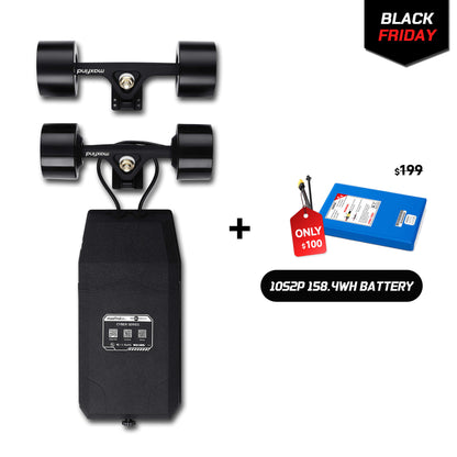 long range electric skateboard kit hub motor