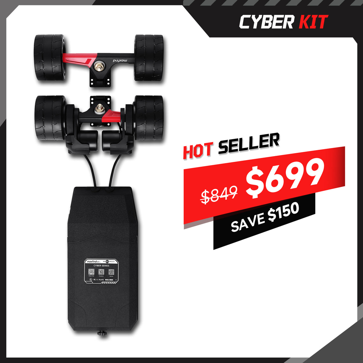 electric skateboard kit belt motor
