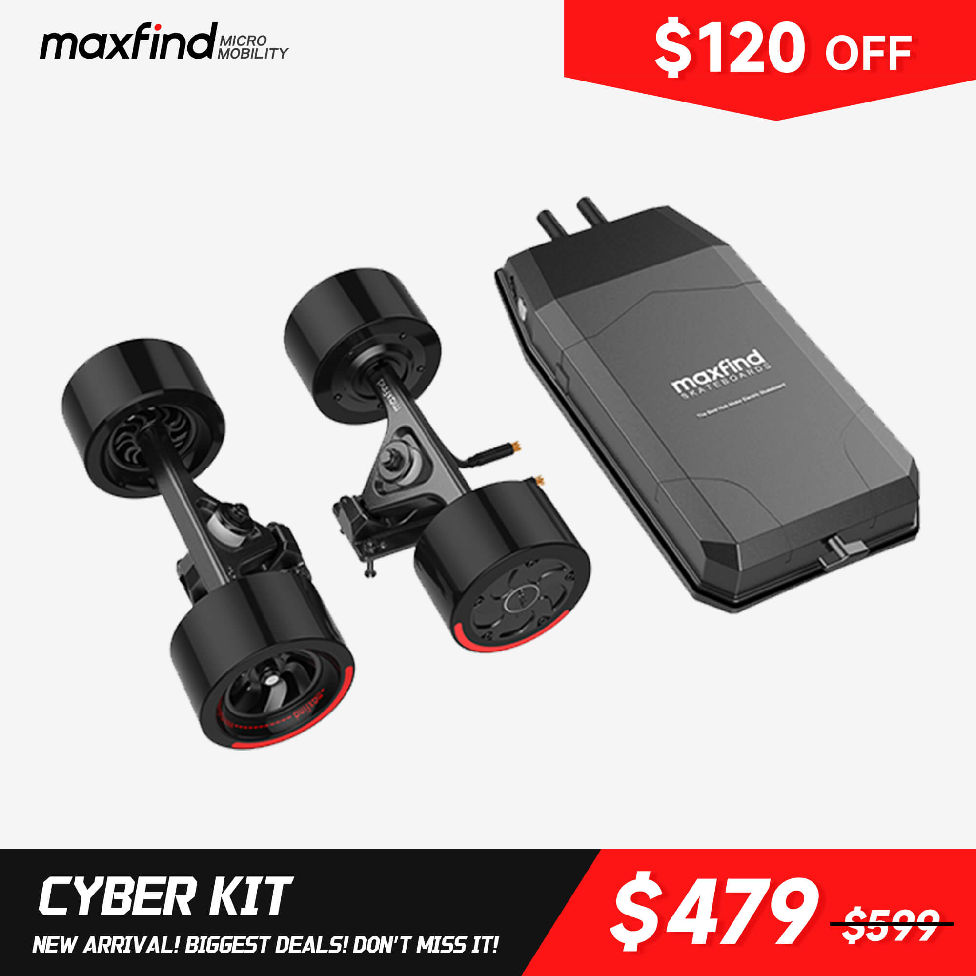 electric skateboard kit