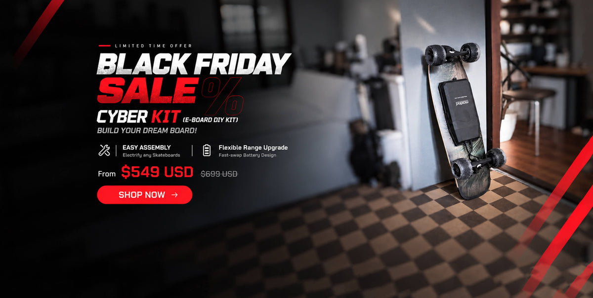 Maxfind CYBER Electric Skateboard Kit