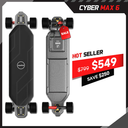 long range belt motor electric skateboard