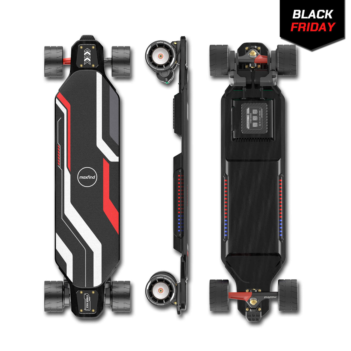 fastest long range belt motor electric skateboard
