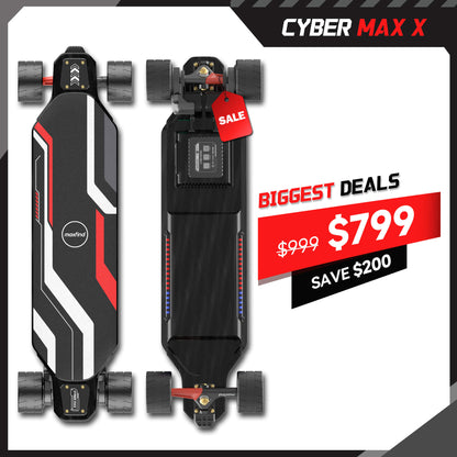 fastest long range belt motor electric skateboard