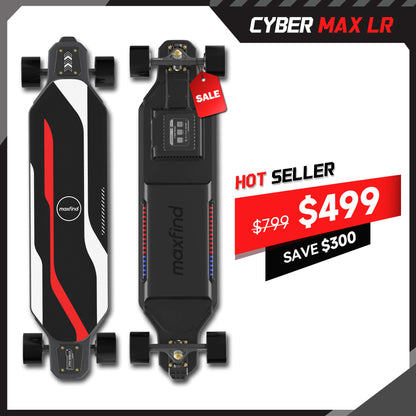 long range electric skateboard