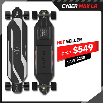 long range electric skateboard