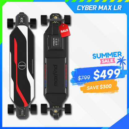 long range electric skateboard