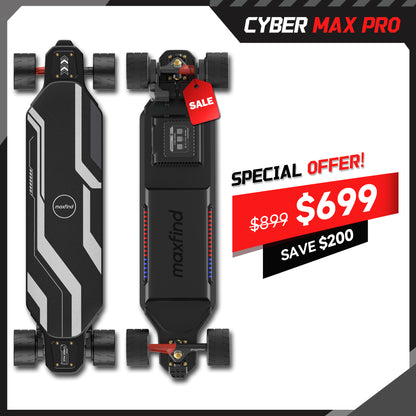 long range belt motor electric skateboard