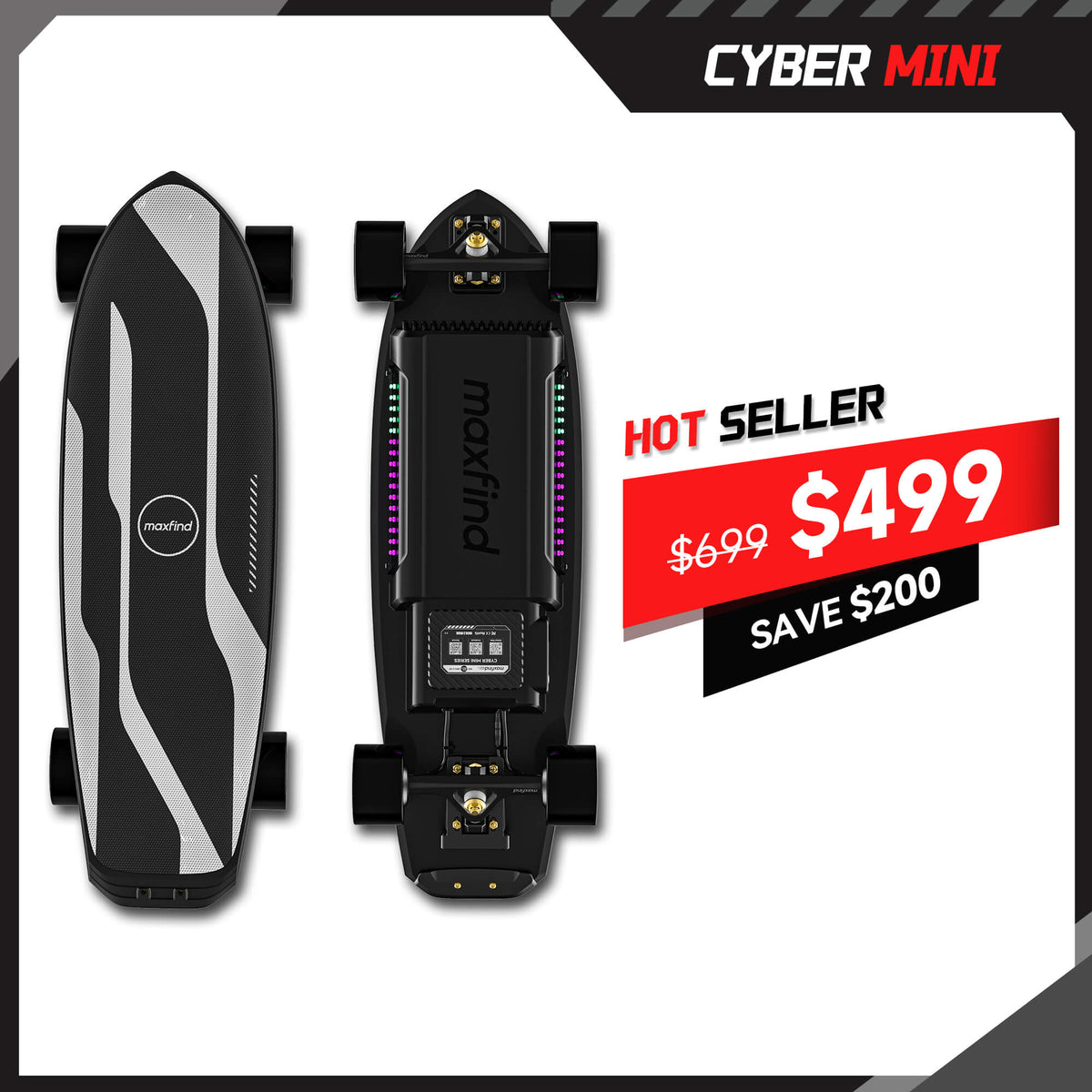 mini electric skateboard