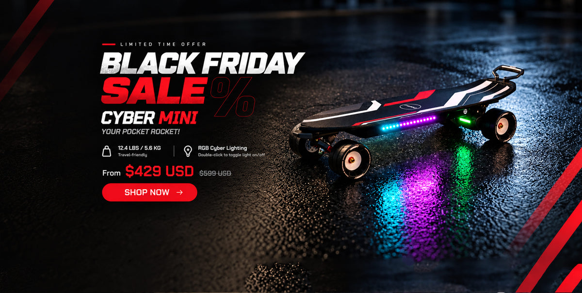 Maxfind CYBER MINI Electric Skateboard Shortboard