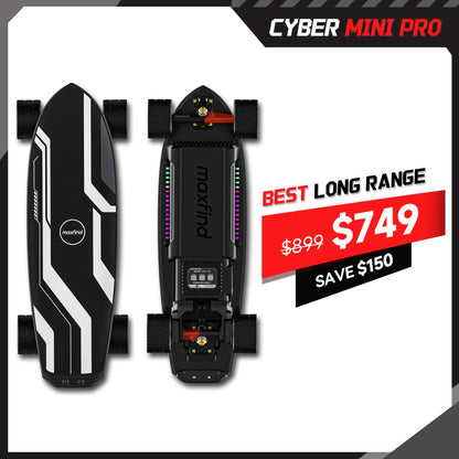 long range mini electric skateboard
