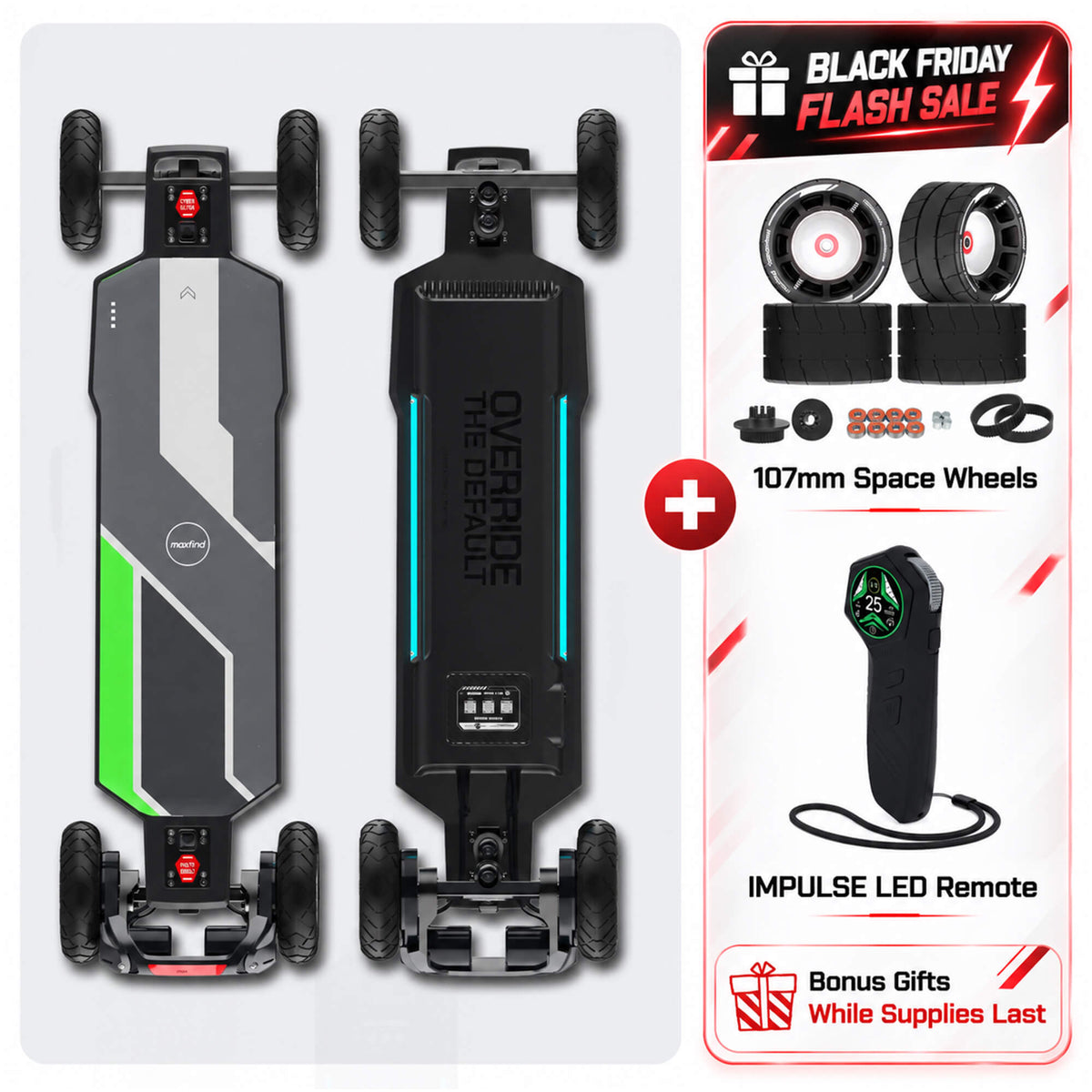 off road electric skateboard