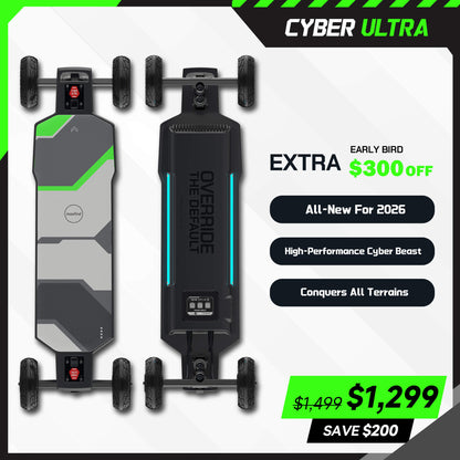 all terrain electric skateboard