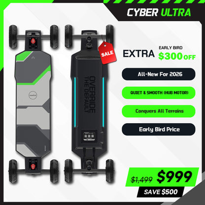 all terrain electric skateboard