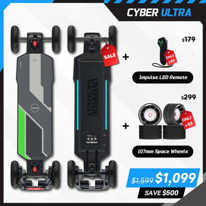 off road electric skateboard