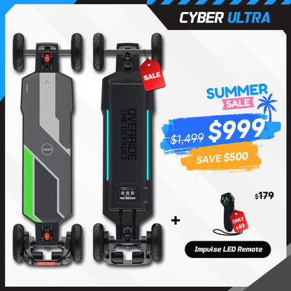 off road electric skateboard