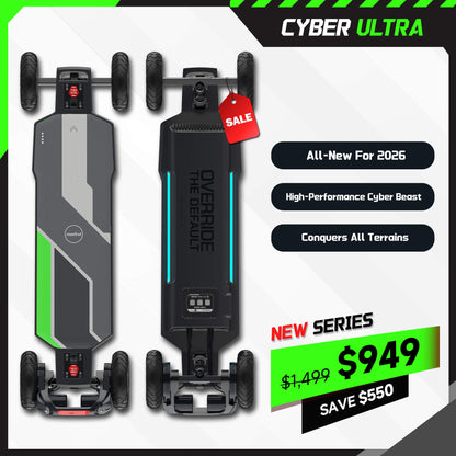 off road electric skateboard