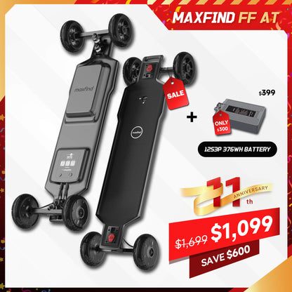 long range off road electric skateboard