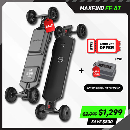 long range off road electric skateboard