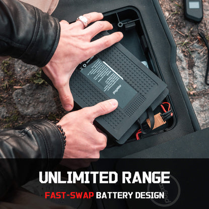 electric skateboard fast-swap battery design