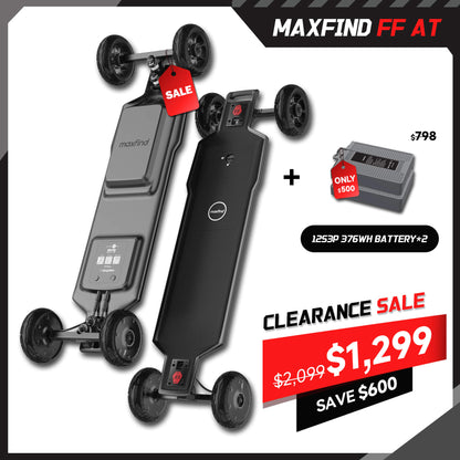 long range off road electric skateboard
