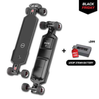 electric skateboard with remote