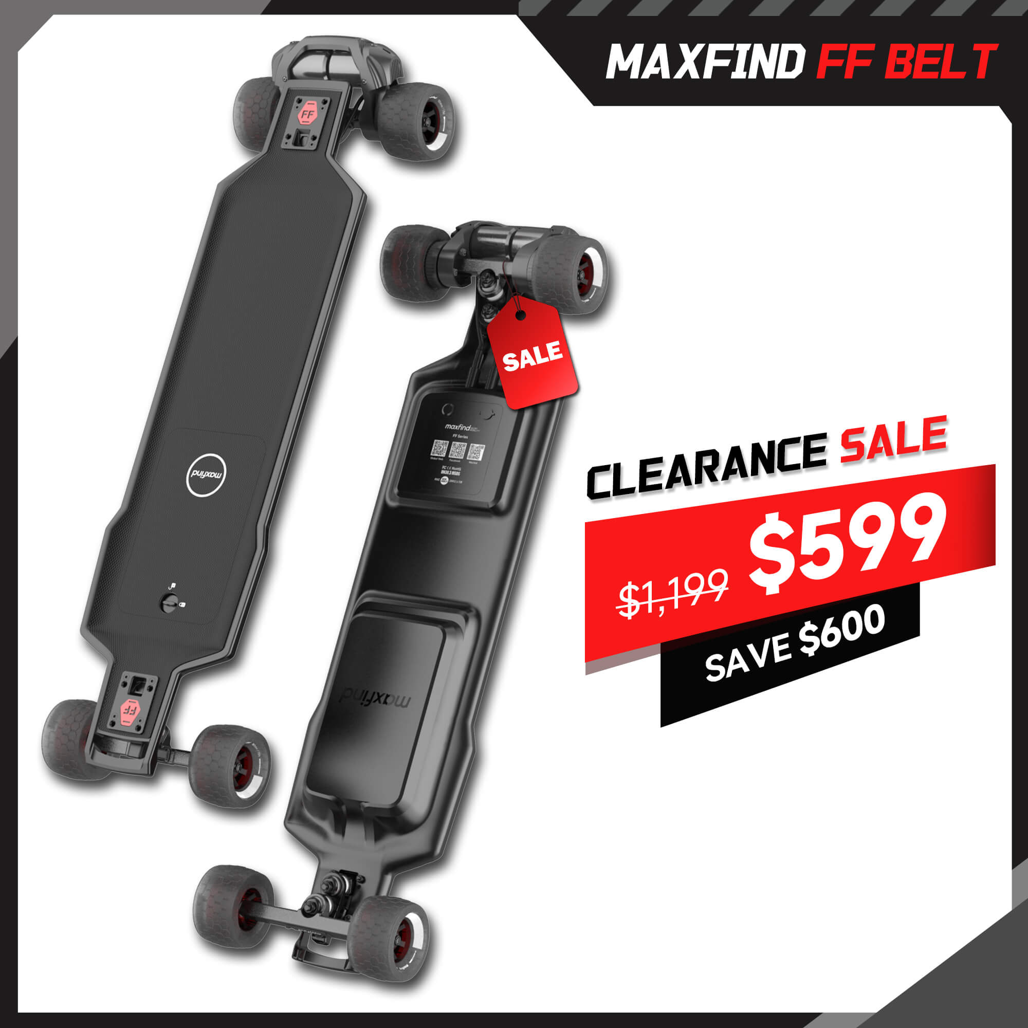 long rang electric skateboard