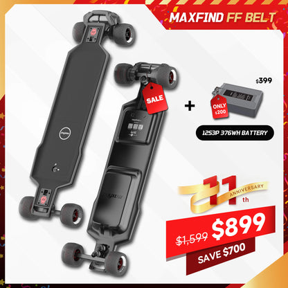 electric skateboard with remote