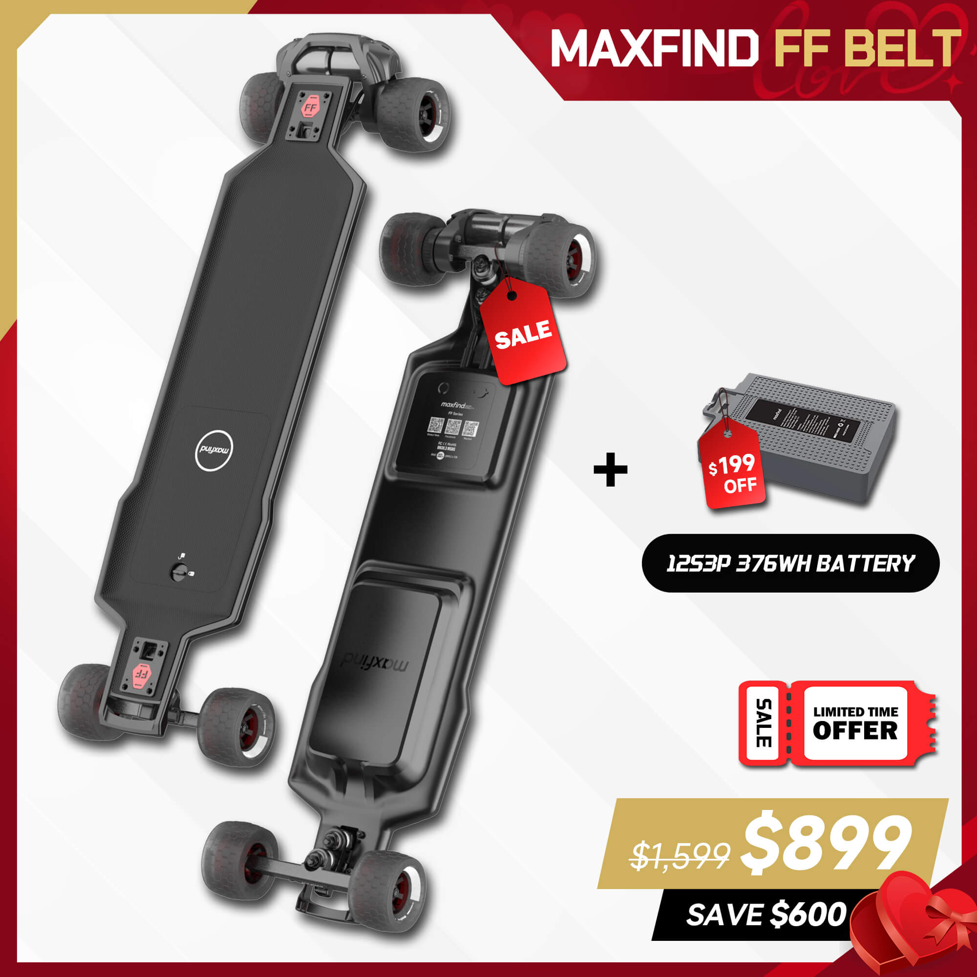 electric skateboard with remote