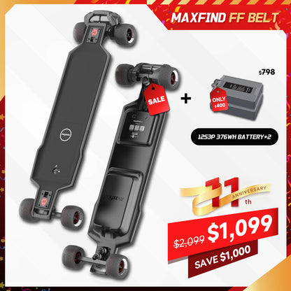 electric skateboard with remote