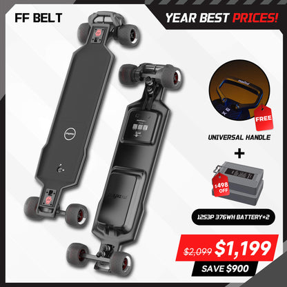 electric skateboard with remote