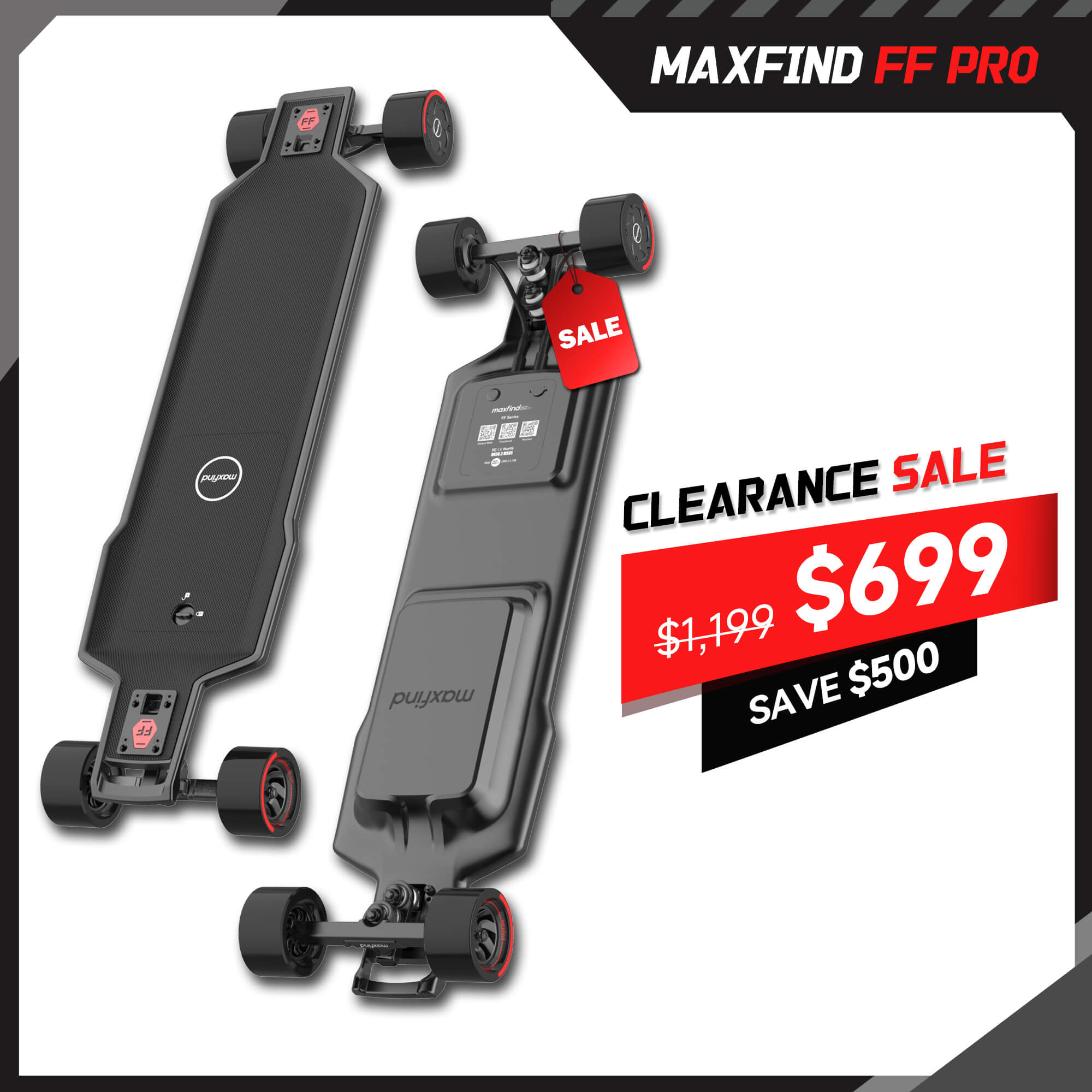 long range electric longboard