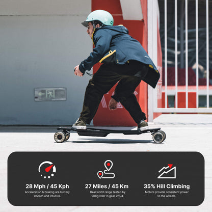 Maxfind FF PRO Electric Skateboard black