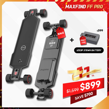 long range electric longboard
