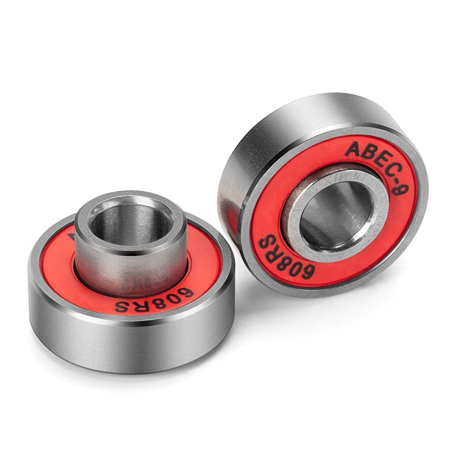 4/8pcs 608-2RS Skateboard Bearings Long Plate Integrated Bearing ABEC-11  High Speed Silent Speed Bearing Parts & Accessories