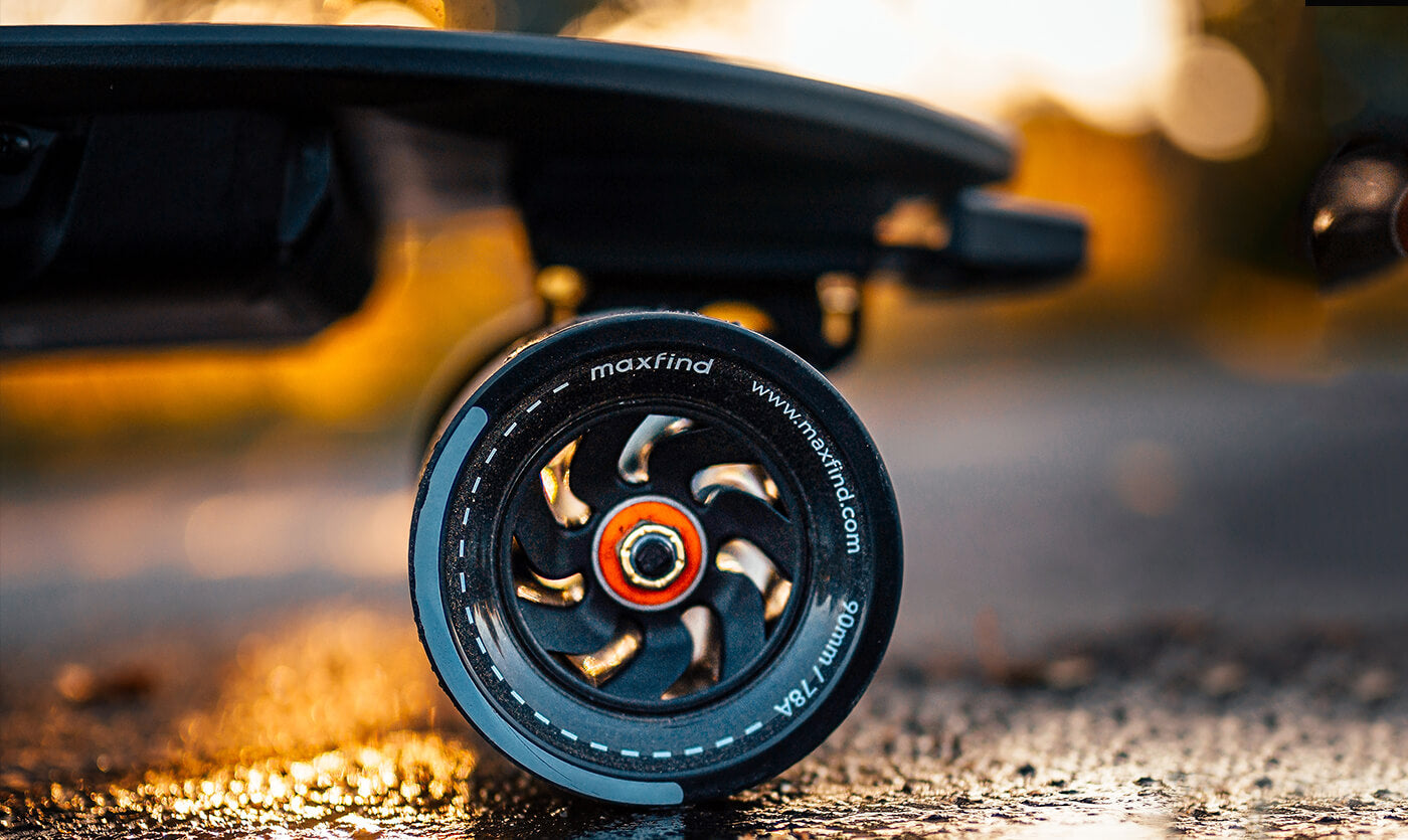 electric skateboard 90mm wheels